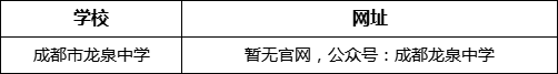 成都市龍泉中學(xué)網(wǎng)址是什么？