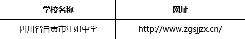 自貢市四川省自貢市江姐中學(xué)網(wǎng)址是什么？