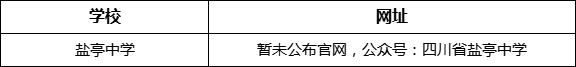 綿陽市鹽亭中學(xué)網(wǎng)址是什么？