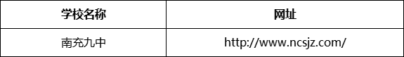 南充市南充九中網(wǎng)址是什么？