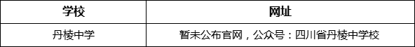 眉山市丹棱中學(xué)網(wǎng)址是什么？