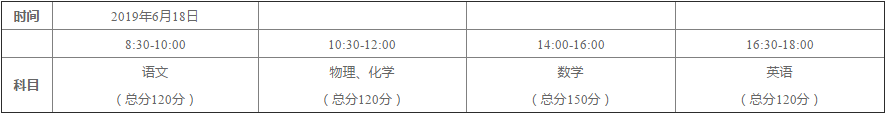 成都外國語學校高新西區(qū)2019年自主招生考試須知