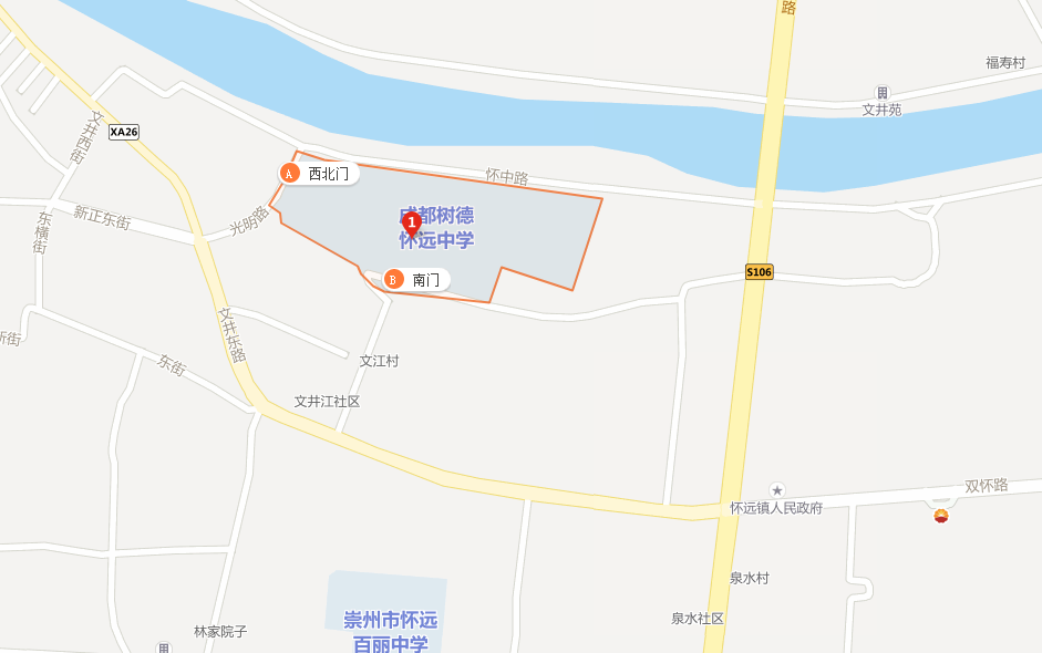 樹德懷遠(yuǎn)中學(xué)地址在哪里？