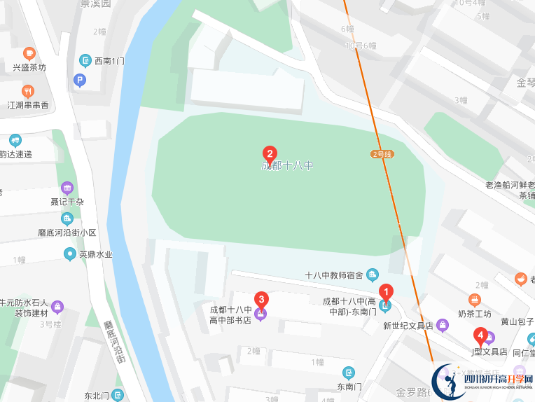 成都十八中學(xué)校地址在哪里？