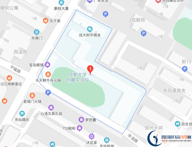 成都大學(xué)附中地址在哪里？