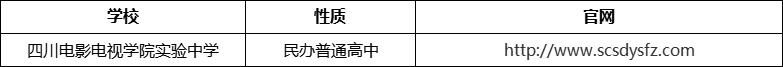 成都市四川電影電視學(xué)院實(shí)驗(yàn)中學(xué)官網(wǎng)、網(wǎng)址、官方網(wǎng)站